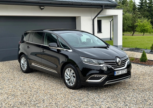 Renault Espace cena 54900 przebieg: 179000, rok produkcji 2015 z Supraśl małe 407